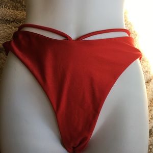 VIBESICILY RED XL BIKINI BOTTOMS NEOT